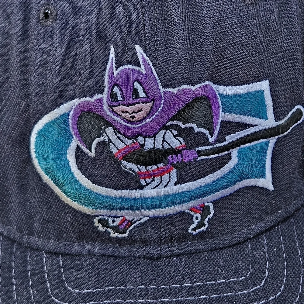 VTG NEW ERA GREENSBORO BATS MINOR LEAGUE BASEBALL MiLB CAP HAT Made in USA